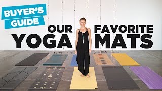 Yoga Mat Buyer’s Guide  Our 10 Favorite Yoga Mats On the Market [upl. by Tohcnarf]