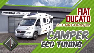 Wohnmobil ECOOptimierung Fiat Ducato 23 Multijet 140  mcchipdkr [upl. by Alpers743]