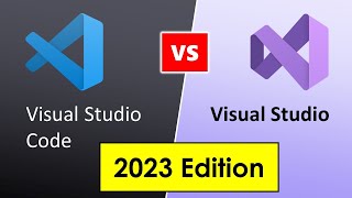 Visual Studio Code vs Visual Studio [upl. by Ahsuatal]