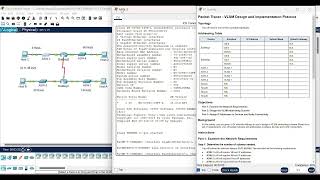 1193 Packet Tracer  VLSM Design and Implementation Practice [upl. by Levin471]