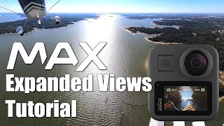 GoPro MAX 360  How to fix Fisheye curve in your videos [upl. by Aryek]