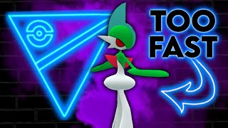 LIGHTNING FAST DAMAGE with Shadow Gallade in the Great League  Pokémon GO Battle League [upl. by Adnilemreh]