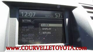 Setting the Clock on a Toyota Highlander [upl. by Beauregard390]