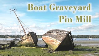 Pin Mill Suffolk  Boat Graveyard [upl. by Notlek]