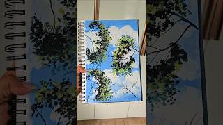 Easy Painting 😍 treanding shortsfeed youtubeshorts trend painting [upl. by Roxanna]