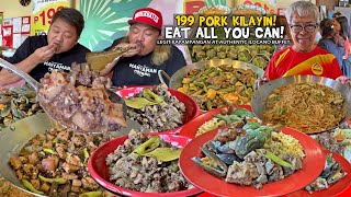 ₱199 Buffet quotUNLI PORK KILAYINquot Eat All You Can Kapampangan and Ilokano Buffet Alin ang Masarap [upl. by Togram]