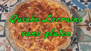 Quiche lorraine sans gluten [upl. by Ayikin]