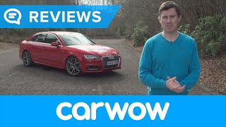 Audi A4 Saloon 2018 review  Mat Watson Reviews [upl. by Mcloughlin914]