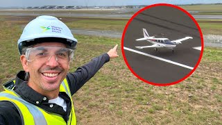 First Plane Lands at Sydneys NEW Airport [upl. by Hgiel]