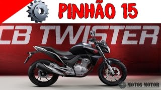 CB Twister 2016 com pinhão 15 [upl. by Reade572]