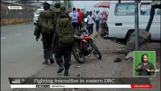 Fighting intensifies in eastern DRC [upl. by Okomom]