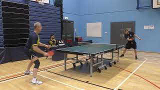 Joe Russell v Vadym Krevs  Brighton TTC 3 v Horsham Spinners 2  British League  Div C6 [upl. by Kellsie]