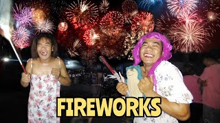 May Fireworks tuwing New Year  Madam Sonya Funny Video [upl. by Azilem]