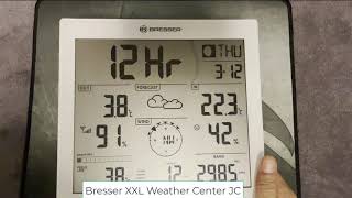 Set correct Auto Time Zone on Bresser Weatherstation [upl. by Saraann]