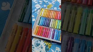 Unboxing of Camlin Oil Pastel Colours and DOMS Brush Pens camlin doms oilpastel shorts art [upl. by Wynnie879]