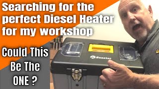 Finally I Found The Heater For My Workshop The SUNSTER ALL IN ONE Toolbox Diesel Air Heater [upl. by Eciryt]