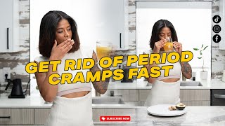 Get Rid Of Period Cramps Fast  THIS WORKS [upl. by Orwin73]