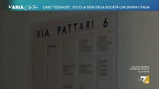 Caso Equalize ecco la sede della società che spiava lItalia [upl. by Enomal]