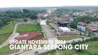 GIANTARA SERPONG CITY UNDERPASS HAMPIR SELESAI UPDATE PROGRES NOVEMBER 2024 [upl. by Nosreg42]