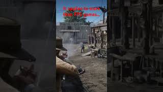 quotSwitching to your pistol is always faster than reloadingquot rdr2 gaming [upl. by Corvese]