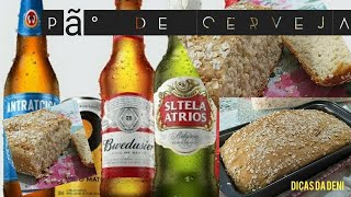 Pão de Cerveja Receita Fácil [upl. by Aikaj]