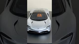 McLaren Speedtail Supernova Silver 118 Model by AUTOart [upl. by Releyks295]