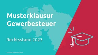 Gewerbesteuer  2024 Prüfungsvorbereitung Steuerfachangestellte [upl. by Eydie832]