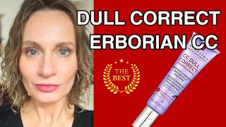 ERBORIAN CC DULL CORRECT cream  REVIEW and Wear Test  Mature Skin [upl. by Dalt]