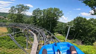 Camelback Resort  Mountain Coaster POV [upl. by Ydnak]