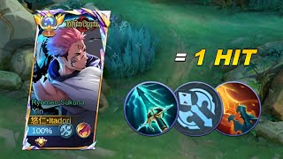 YIN HIGH DAMAGE BUILD 2024🔥 Insane damage [upl. by Nosydam]