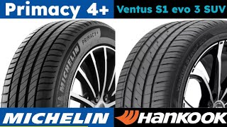 Michelin Primacy 4 vs Hankook Ventus S1 evo 3 SUV [upl. by Townie]