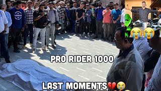 Pro Rider 1000💔 Last Moments [upl. by Hpesoj383]