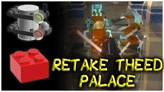 LEGO Star Wars The Complete Saga  RETAKE THEED PALACE  Minikits amp Red Power Brick [upl. by Novar246]