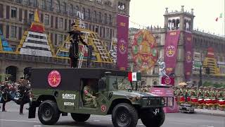 El Heroico Colegio Militar inicia su participación en el Desfile Militar  Imagen Noticias [upl. by Welbie]