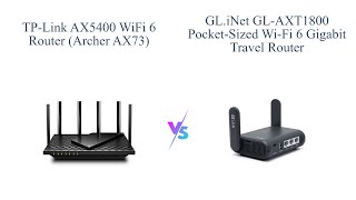 TPLink AX5400 vs GLiNet GLAXT1800 🌐🔥 [upl. by Truelove]