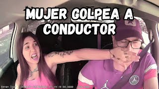 Mujer chilena AGREDE a conductor venezolano Video Completo [upl. by Nerita]