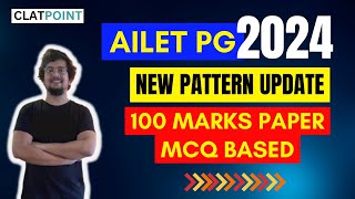 How to prepare for AILET PG 2024 AILET LLM Best Strategy Syllabus amp New Exam Pattern [upl. by Plantagenet]