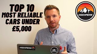 TOP 10 MOST RELIABLE CARS UNDER £5000 [upl. by Annovy]