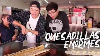 LA QUESADILLA MÁS GRANDE DEL MUNDO  kenroVlogs ft Rocko Rocks [upl. by Kirsteni958]