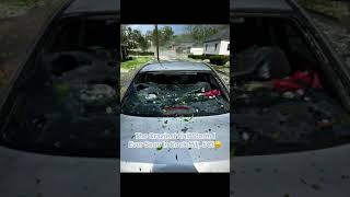 Heavy Hail Storm Hits Rock Hill South Carolina  1498162 [upl. by Olraced]