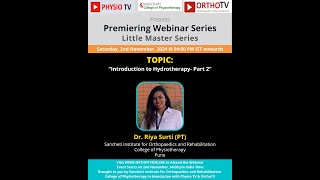 PhysioTV Introduction to Hydrotherapy Part 2 by Dr Riya Surti [upl. by Ober527]