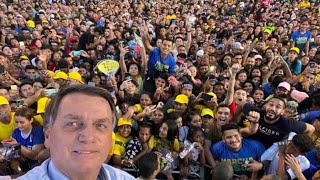 BOLSONARO AO VIVO EM GOIANIA MULTIDÃO [upl. by Cindy]