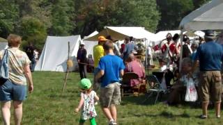 Sudbury Colonial Faire 2010 Sutlers and Crafts [upl. by Nad142]