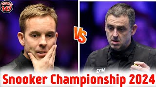 Ronnie osullivan vs Ali carter Champion of championship 2024 [upl. by Douty572]