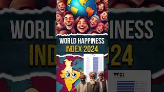 World Happiness Index 2024 worldhappinessreport [upl. by Anecuza]