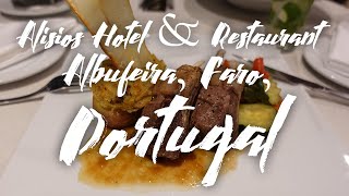 Alisios Hotel amp Restaurant  Albufeira Algharve Portugal 🇵🇹  Hotel amp Restaurant Review [upl. by Ennovyhs]