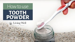 How to Use Hydroxyapatite Tooth Powder [upl. by Yentirb859]