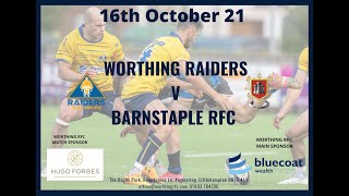 Worthing Raiders V Barnstaple [upl. by Dreyer]