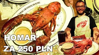 Zjedliśmy KILOGRAMOWEGO HOMARA  GASTRO VLOG 176 [upl. by Waldner973]