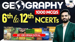 Complete NCERT Geography Class 6th to 12th in Hindi  Geography Marathon Class by Dr Vipan Goyal [upl. by Larrisa]